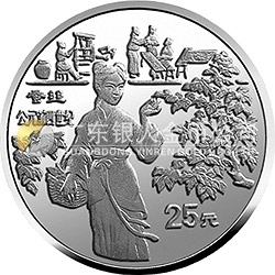 中國古代科技發明發現金銀鉑紀念幣（第3組）1/4盎司圓形鉑質紀念幣