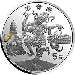 中國絲綢之路金銀紀念幣（第1組）22克圓形金質紀念幣